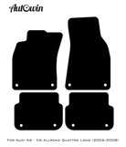 Dark Blue Floor Mats for Audi A6 - C6 Allroad Quattro Long (2006-2008) | ER56 Design - AutoWin