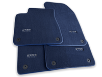 Dark Blue Floor Mats for Audi A8 D4 (2010-2017) | ER56 Design - AutoWin