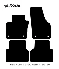 Dark Blue Floor Mats for Audi Q3 8U (2011-2018) | ER56 Design - AutoWin