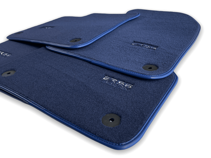 Dark Blue Floor Mats for e-tron (2019-2024) | ER56 Design - AutoWin