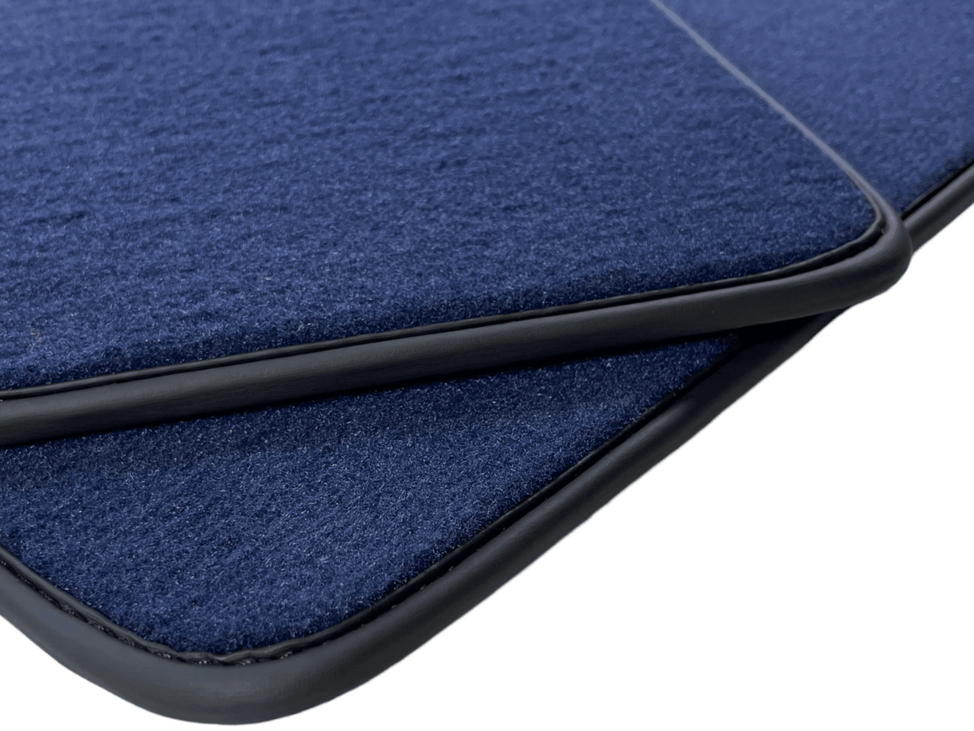 Dark Blue Floor Mats for Lamborghini Diablo 1990-2001 With Alcantara Leather - AutoWin