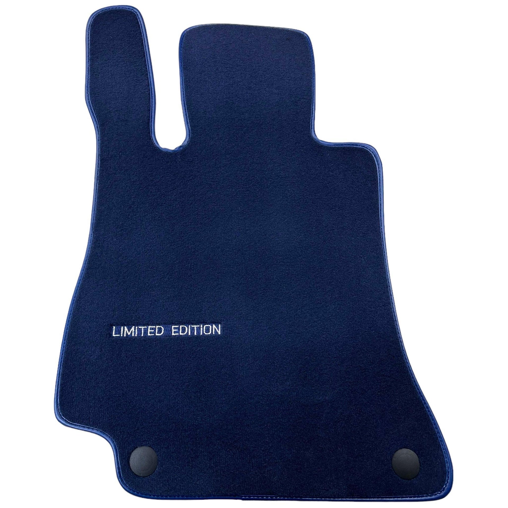 Dark Blue Floor Mats For Mercedes Benz C-Class W203 Sedan 4Matic (2000-2007) | Limited Edition - AutoWin