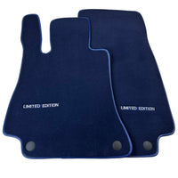 Dark Blue Floor Mats For Mercedes Benz GLS-Class X166 (2016-2019) | Limited Edition - AutoWin