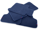 Dark Blue Mats For BMW 1 Series F21 3-door Hatchback With M Package - AutoWin