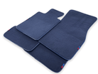 Dark Blue Mats For BMW 3 Series E46 4-door Sedan With M Package - AutoWin