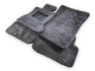 Dark Gray Sheepskin Floor Mats For Bentley Mulsanne (2010-2020) Design Brand - AutoWin