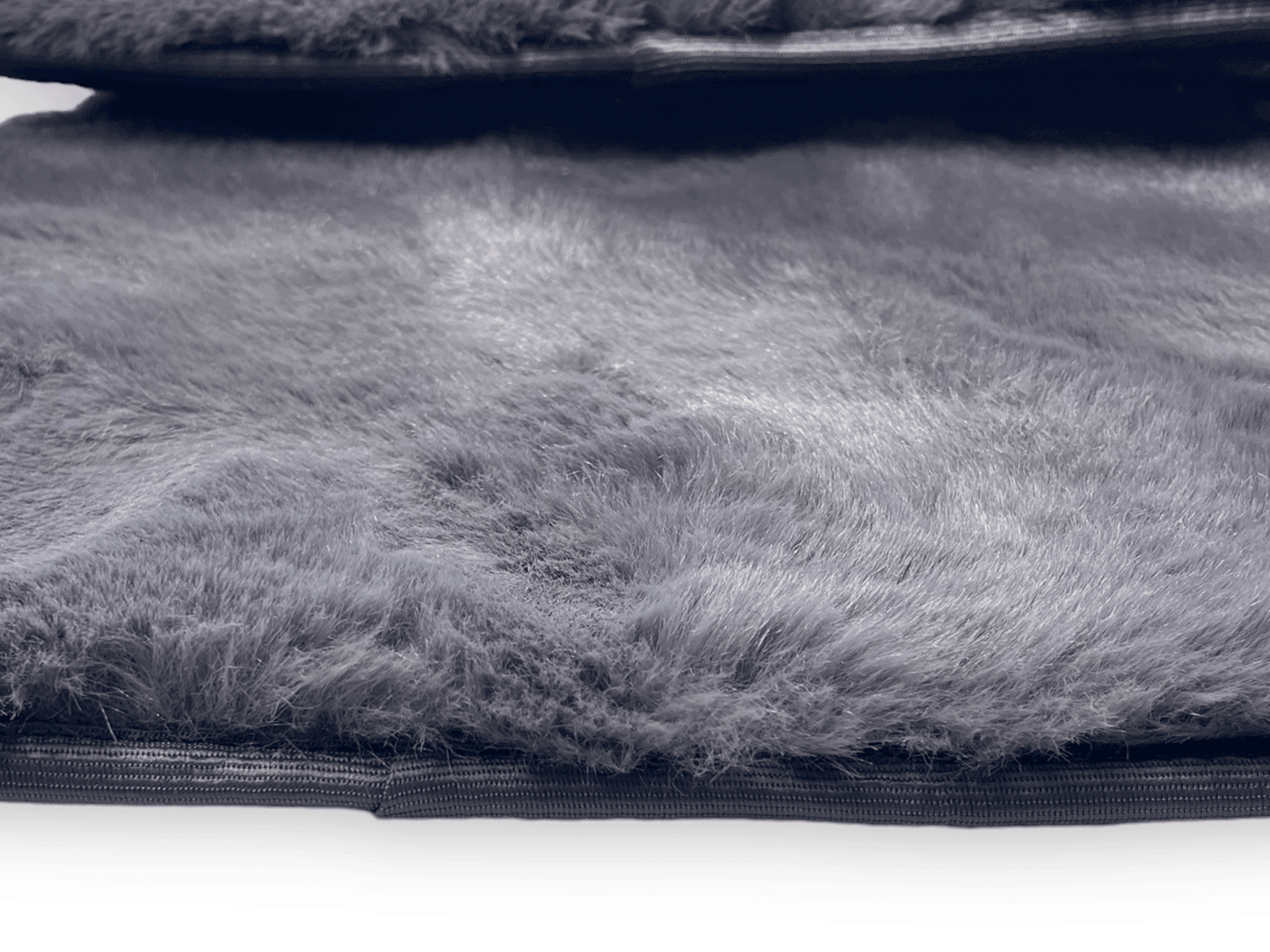 Dark Gray Sheepskin Floor Mats For Rolls Royce Phantom 2003–2016 Er56 Design Brand - AutoWin