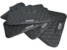 Floor Mats For BMW 2 Series G42 2-door Coupe Black Leather Er56 Design - AutoWin