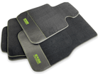 Floor Mats For BMW M5 Series F90 Carbon Leather Er56 Design - AutoWin