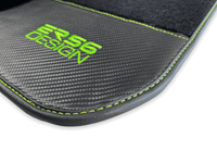 Floor Mats For BMW M8 F92 2-door Coupe Carbon Leather Er56 Design - AutoWin