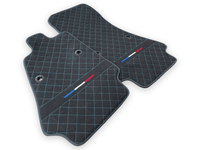 Floor Mats For Bugatti Chiron Alcantara Leather Limited Edition - AutoWin