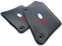 Floor Mats For Bugatti Veyron Tailored Carbon Fiber - AutoWin