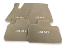 Floor Mats For Chrysler 300C Beige 2011-2022 - AutoWin
