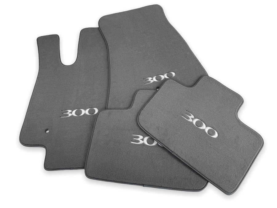 Floor Mats For Chrysler 300C Gray 2011-2022 - AutoWin
