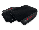 Floor Mats For Ferrari F8 Spider 2019-2022 Red Italian Edition - AutoWin