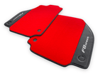 Floor Mats For Ferrari F8 Spider 2019-2022 With Carbon Leather - AutoWin