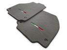 Floor Mats For Ferrari F8 Tributo (2019-2023) Gray Italian Edition - AutoWin