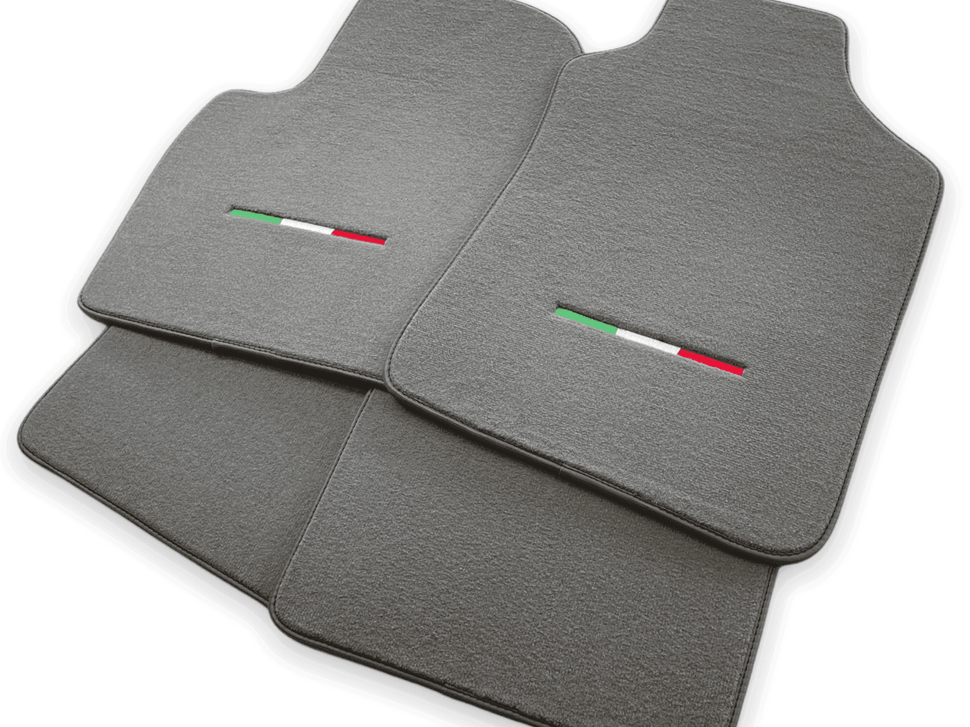 Gray Floor Mats for Fiat Punto Evo (2009-2012) 5 Doors - AutoWin