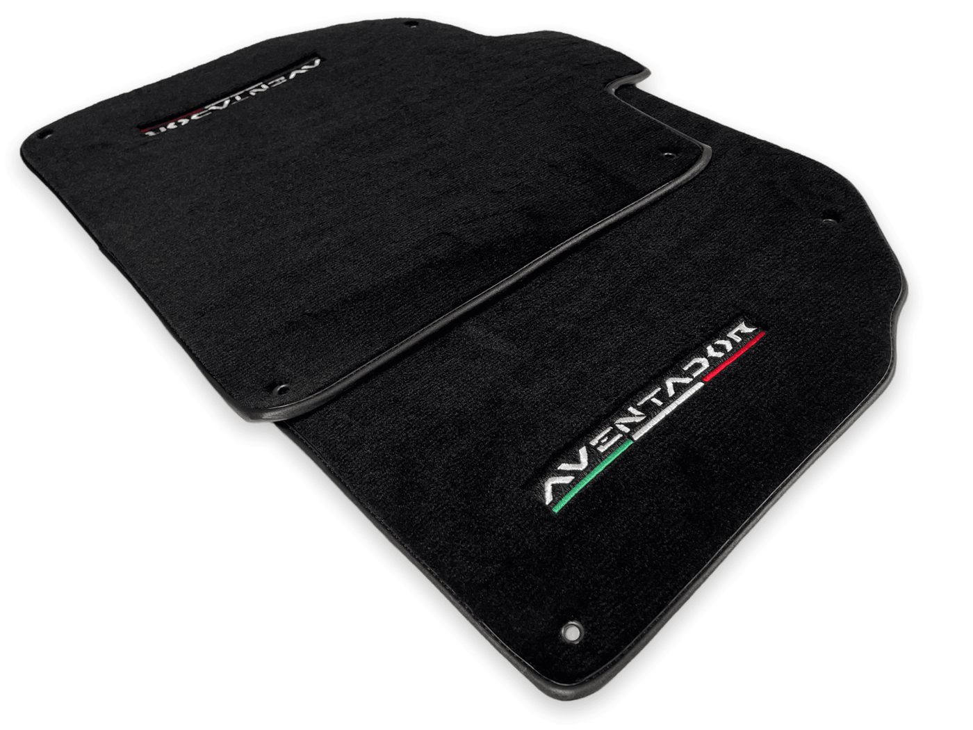 Floor Mats for Lamborghini Aventador Black Color - AutoWin