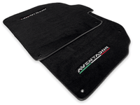 Floor Mats for Lamborghini Aventador Black Color - AutoWin
