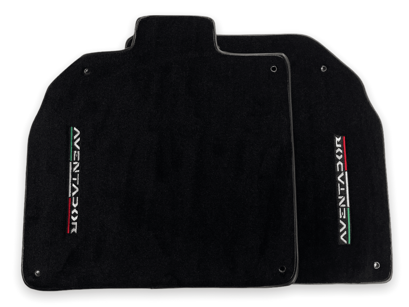 Floor Mats for Lamborghini Aventador Black Color - AutoWin