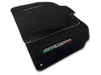 Floor Mats for Lamborghini Aventador Black Color - AutoWin