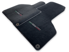Floor Mats for Lamborghini Huracan With Italian Flag Red Stitch - AutoWin