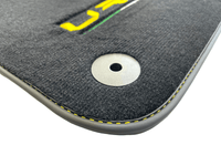 Floor Mats For Lamborghini Urus Black Tailored Yellow Edition - AutoWin