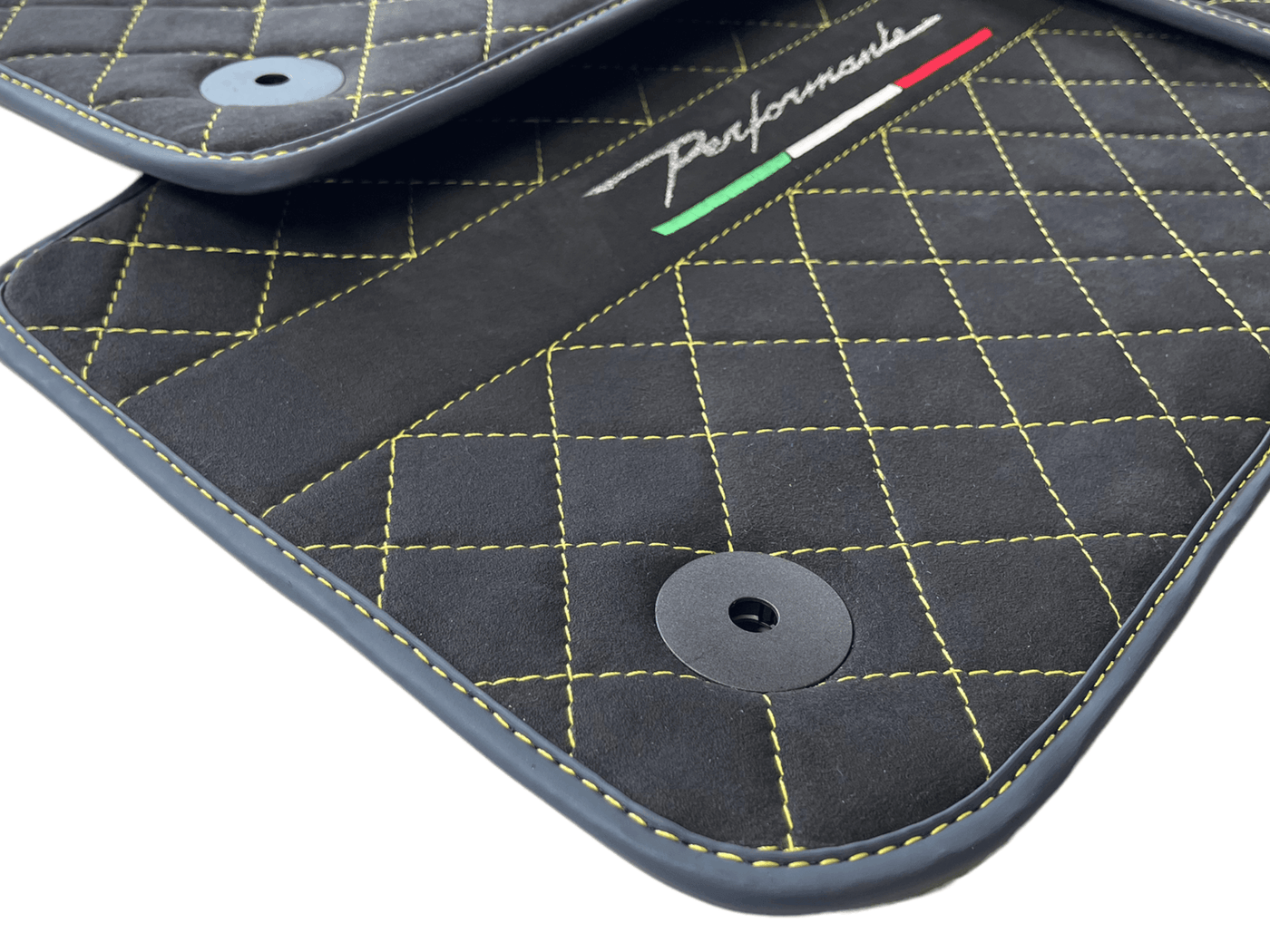 Floor Mats For Lamborghini Urus Performante Alcantara Leather - AutoWin