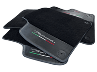 Floor Mats For Lamborghini Urus Performante With Carbon Leather - AutoWin