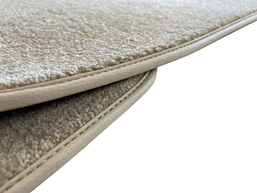 Floor Mats For Rolls Royce Dawn Rr6 2016-2023 Beige Luxury Quality - AutoWin