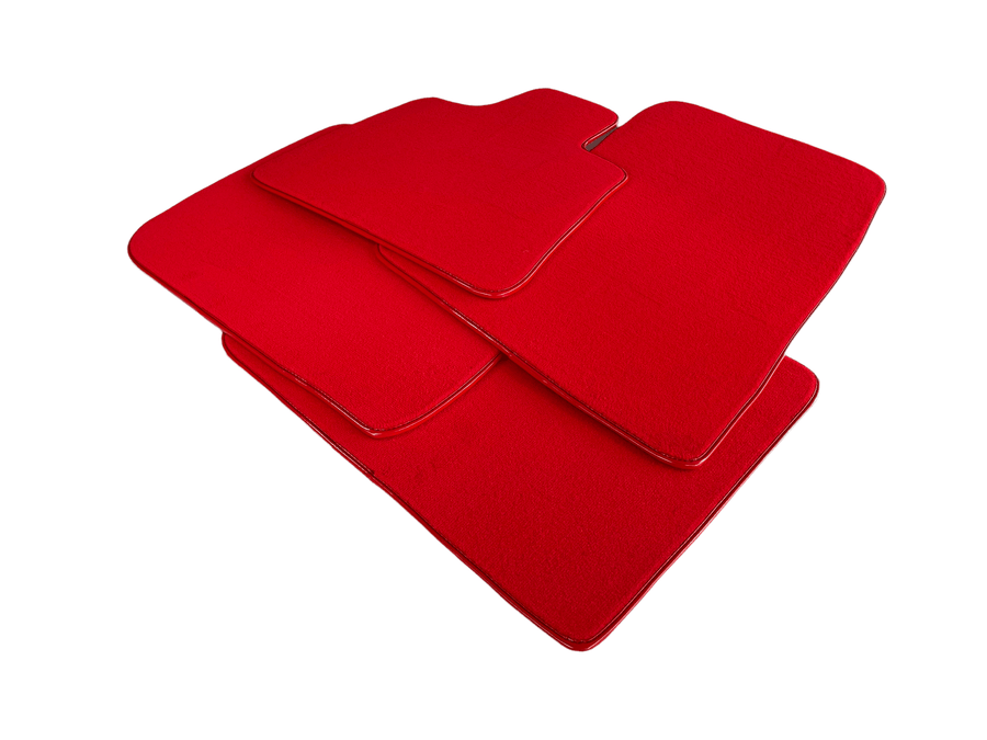 Floor Mats For Rolls Royce Dawn Rr6 2016-2023 Red - AutoWin