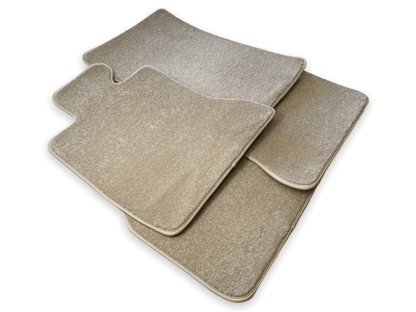 Floor Mats For Rolls Royce Phantom VIII (2017-2024) Beige Luxury Quality - AutoWin