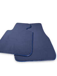 Floor Mats For Rolls Royce Phantom Drophead Coupe 2007–2016 Dark Blue - AutoWin