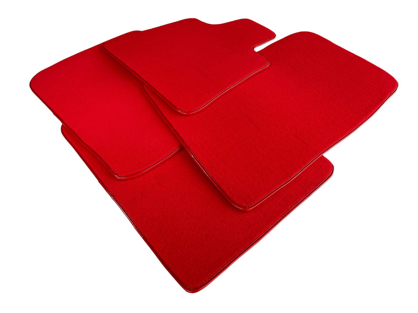 Floor Mats For Rolls Royce Phantom Drophead Coupe 2007–2016 Red - AutoWin