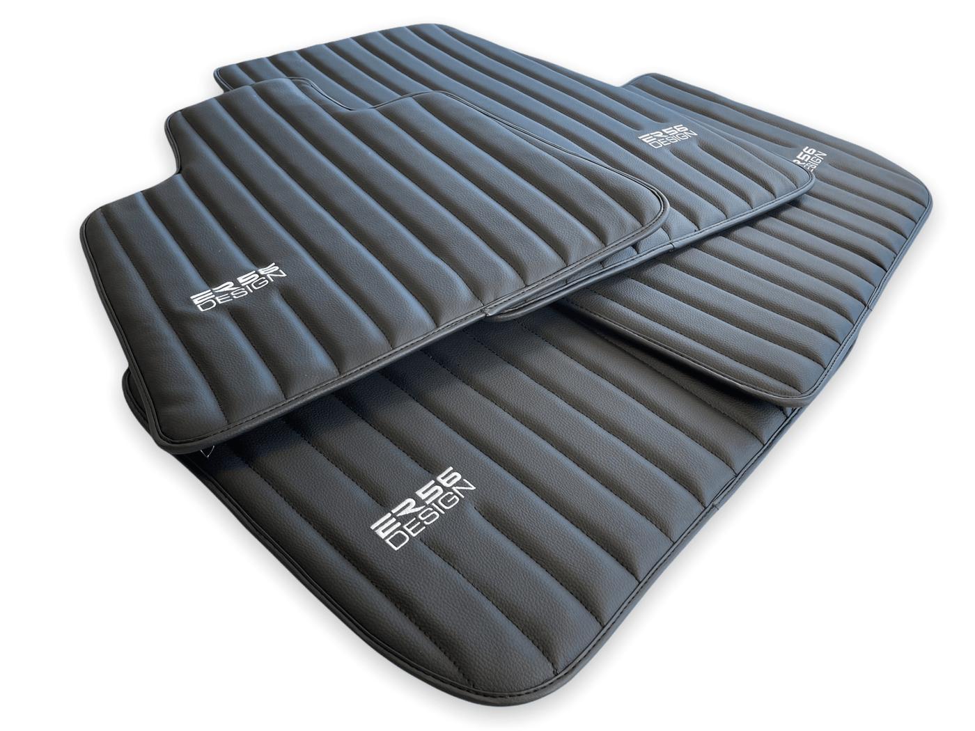 Floor Mats For Rolls Royce Wraith 2013-2023 Leather ER56 Design - AutoWin