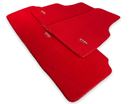 Floor Mats For Tesla Model S Red Tailored Carpets ER56 Design - AutoWin