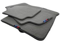 Gray Floor Mats For BMW M4 Series F83 With M Package AutoWin Brand - AutoWin