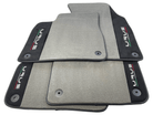 Gray Floor Mats For Lamborghini Urus With Alcantara Leather - AutoWin
