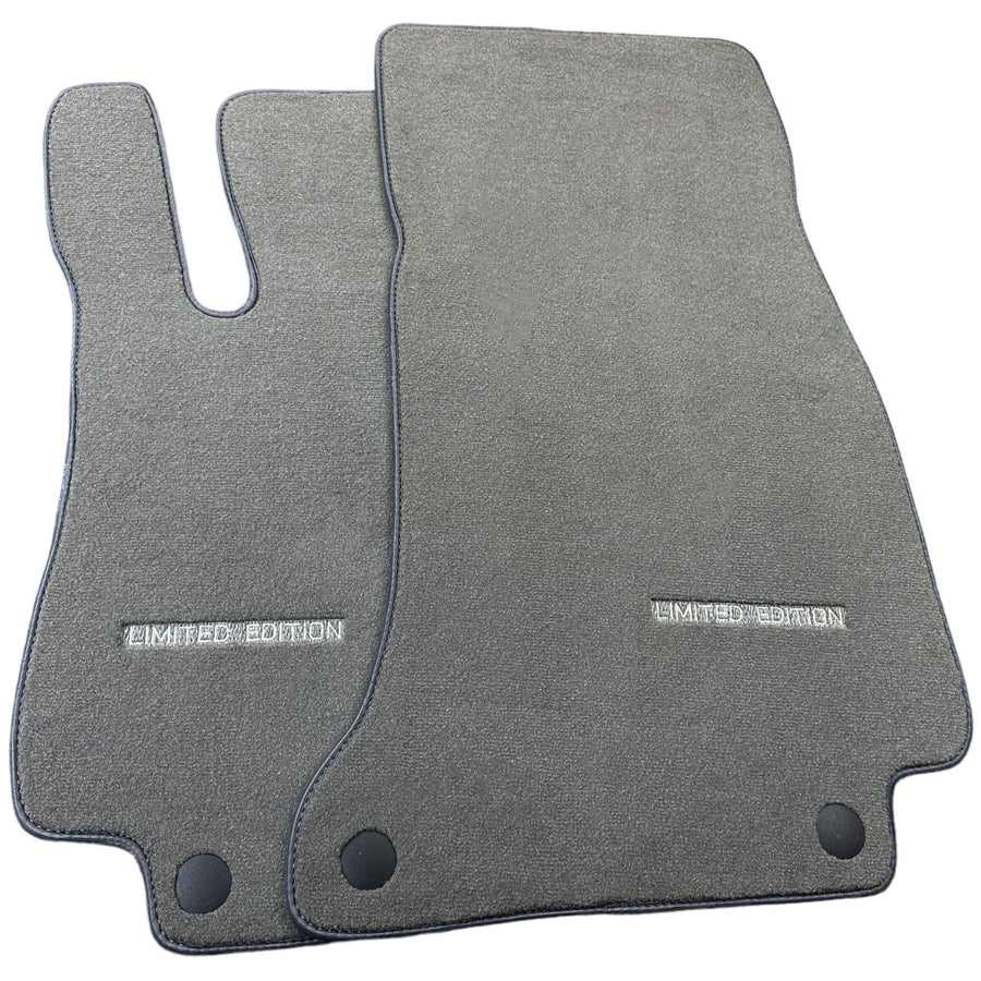 Gray Floor Mats For Mercedes Benz C-Class C204 Coupe (2011-2015) | Limited Edition - AutoWin