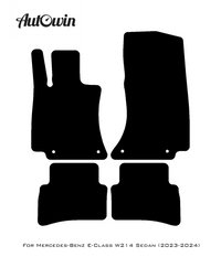 Gray Floor Mats For Mercedes Benz E-Class W214 Sedan (2023-2024) | Limited Edition - AutoWin