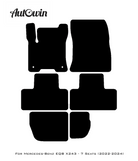 Gray Floor Mats For Mercedes Benz EQB-Class X243 (2022-2024) | Limited Edition - AutoWin