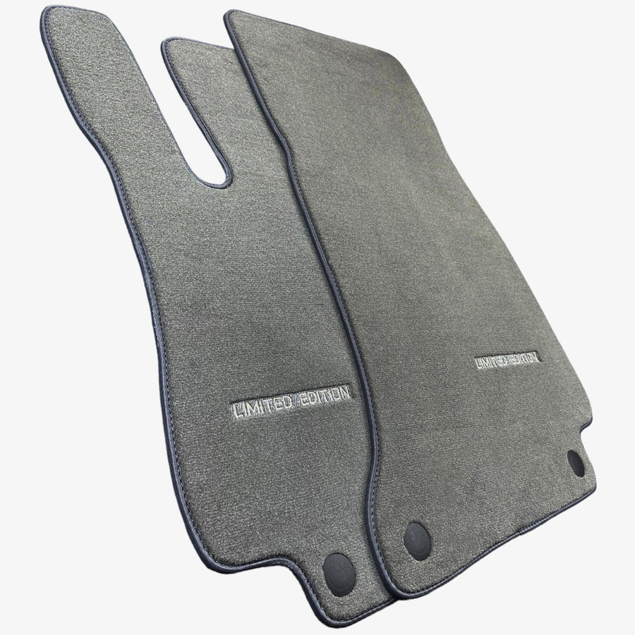Gray Floor Mats For Mercedes Benz GLS-Class X167 (2019-2023) | Limited Edition - AutoWin