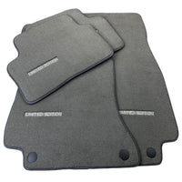 Gray Floor Mats For Mercedes Benz S-Class C126 Coupe (1981-1991) | Limited Edition - AutoWin