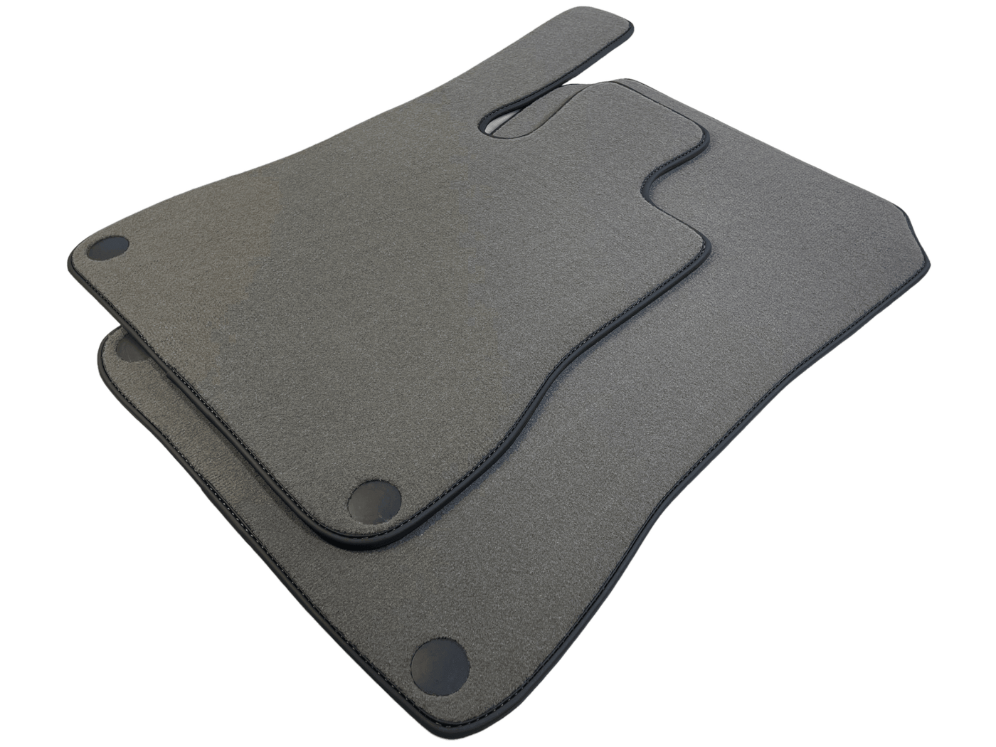 Gray Floor Mats For Mercedes-Benz SL R231 2012–2020 Black Trim - AutoWin