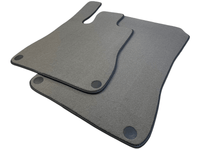 Gray Floor Mats For Mercedes-Benz SL R231 2012–2020 Black Trim - AutoWin