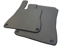 Gray Floor Mats For Mercedes-Benz SL R231 2012–2020 Black Trim - AutoWin