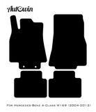 Gray Luxury Floor Mats For Mercedes Benz A-Class W169 (2004-2012) | ER56 Design - AutoWin