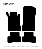 Gray Luxury Floor Mats For Mercedes Benz C-Class S203 Estate (2001-2007) | ER56 Design - AutoWin