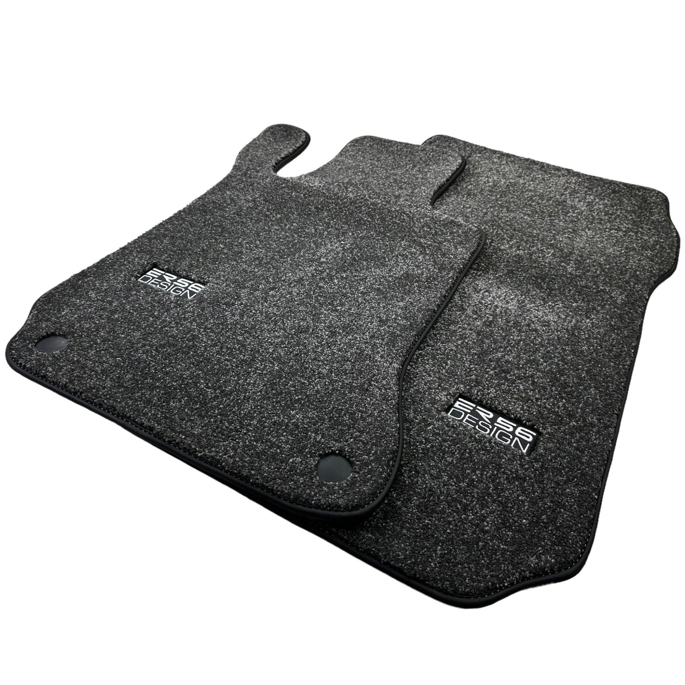 Gray Luxury Floor Mats For Mercedes Benz C-Class W203 Sedan (2000-2007) | ER56 Design - AutoWin